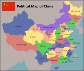 China political map